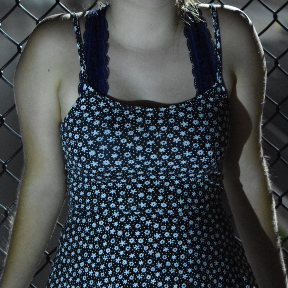 H&M Floral Skater Dress